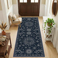 Vacuum-Friendly, 2x6 Washable Area Rug by meejou