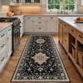 RELEANY Washable Area Rug, Runner 3'x7', Water Repellent, Pet Friendly by RELEANY