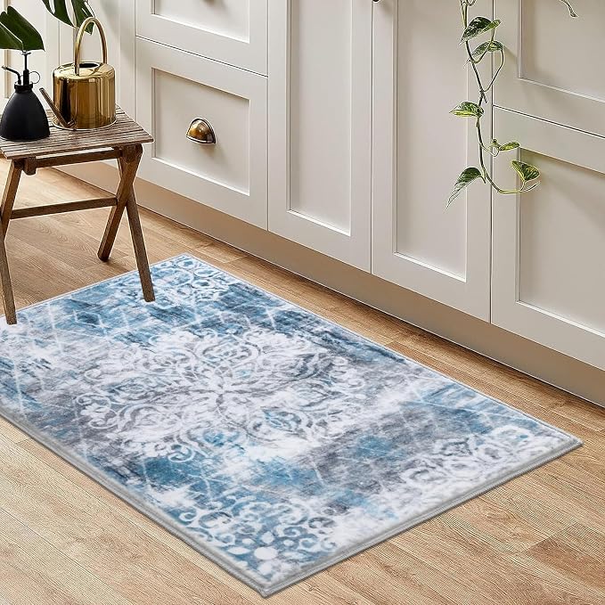 HEBE Indoor Door Mat 2'x3', Washable Welcome Mat - Image 8