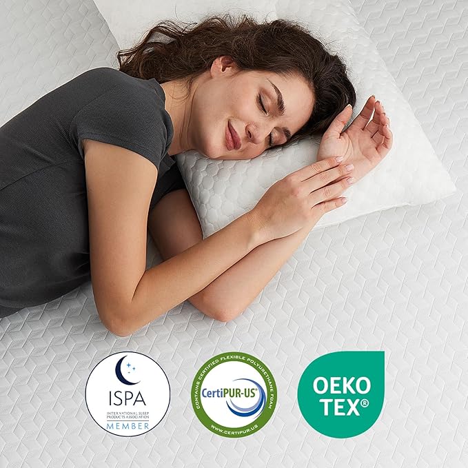 Novilla 14 Inch King Mattress, King Size Memory Foam Mattress for Pressure Relief & Supportive, Cool Refreshing Sleep Mattrerss in a Box, CertiPUR-US Certified Mattress, Medium Firm