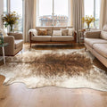 8x10 Faux Cowhide Area Rug for Living Room Animal Skin Rug, Cool Western by AROGANAREARUG