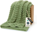 Bedsure Soft Twin XL Blanket for Bed Dorm Reseda Green 66"x90" | Birthday Gifts by Unknown