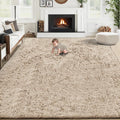 6x9 Area Rug for Living Room: Fluffy Shag Soft Washable Rugs Large Fuzzy Plush by VECARF