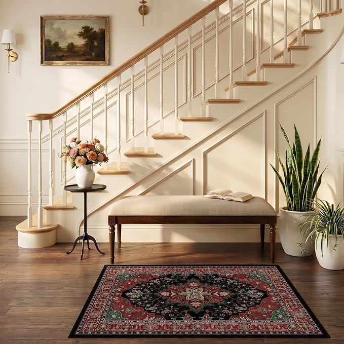 RELEANY Washable Area Rug, Small 2'6"x4', Water Repellent, Pet Friendly - Image 2