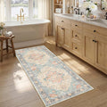 RELEANY Washable Area Rug, Runner 2'6"x5', Water Repellent, Pet Friendly by RELEANY