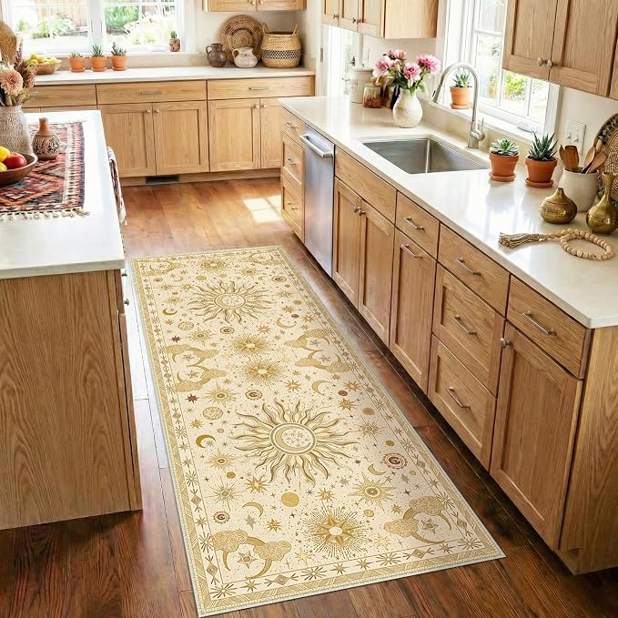Vacuum-Friendly, 2x6 Washable Area Rug - Image 2