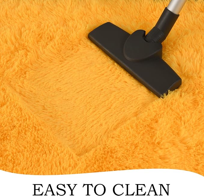 Chicrug Soft Runner Rugs for Bedroom Living Room Plush Fluffy Rug 2x6 | Shag - Image 7