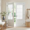 MYSKY HOME White French Door Curtains by MYSKYHOME