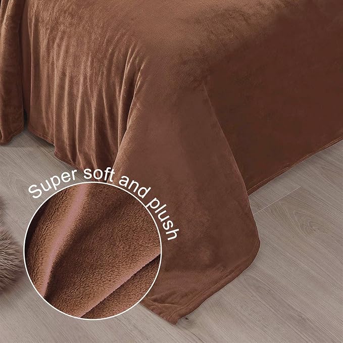 Exclusivo Mezcla Soft Large Fleece Throw Blanket - Image 5