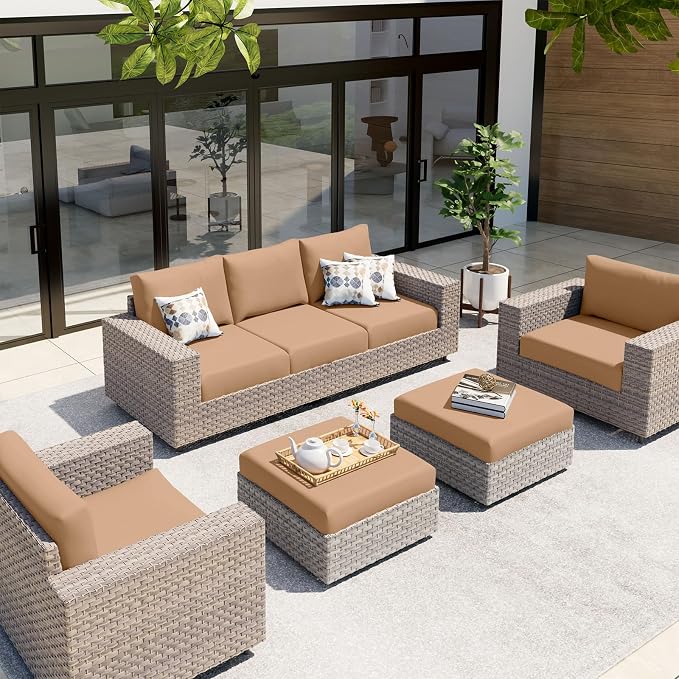 Waterproof Sectional Sofa Cushion Covers, L Shape Couch Slipcovers | L Shape - Image 8