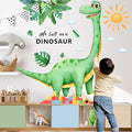 Large Dinosaur Wall Decor for Kids Boys Room, Sunoyar Dinosaur Wall Decals Removable, Peel & Stick Dino Wall Stickers for Nursery Bedroom
