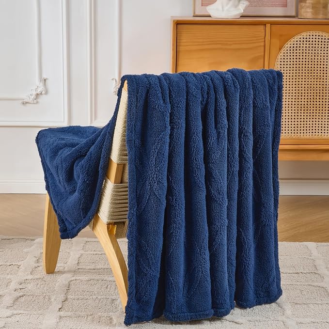 Navy Throw Blanket - Image 7
