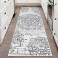HEBE Hallway Runner Rug 2'x6', Washable Non Slip Kitchen Rug Runner | Soft Boho by HEBE