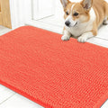 OLANLY Dog Door Mat for Muddy Paws 30x17, Super Absorbent Chenille Mud Mat | by OLANLY