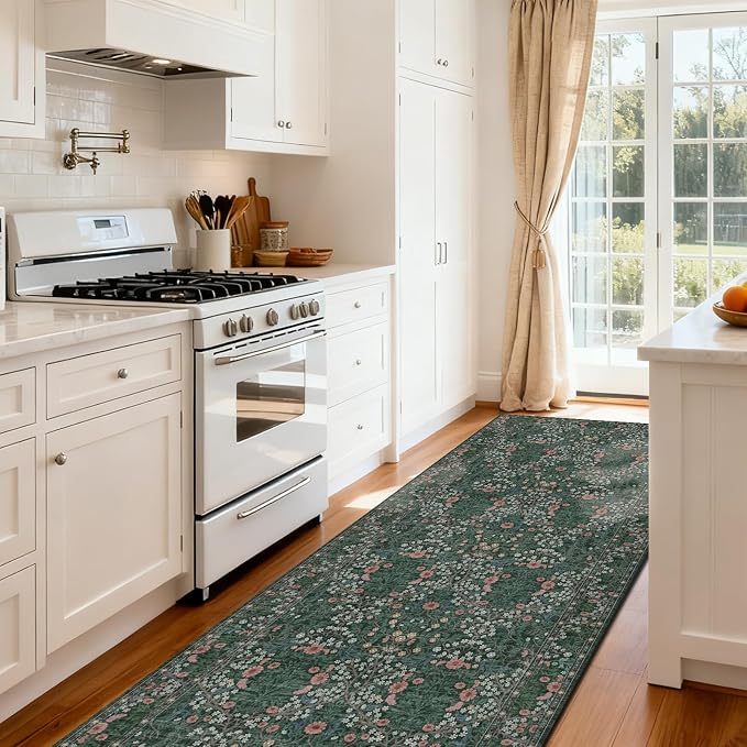 Washable 2'6" x 8' Runners for Hallways, Non Slip Long Floor Runner for Kitchen - Image 3