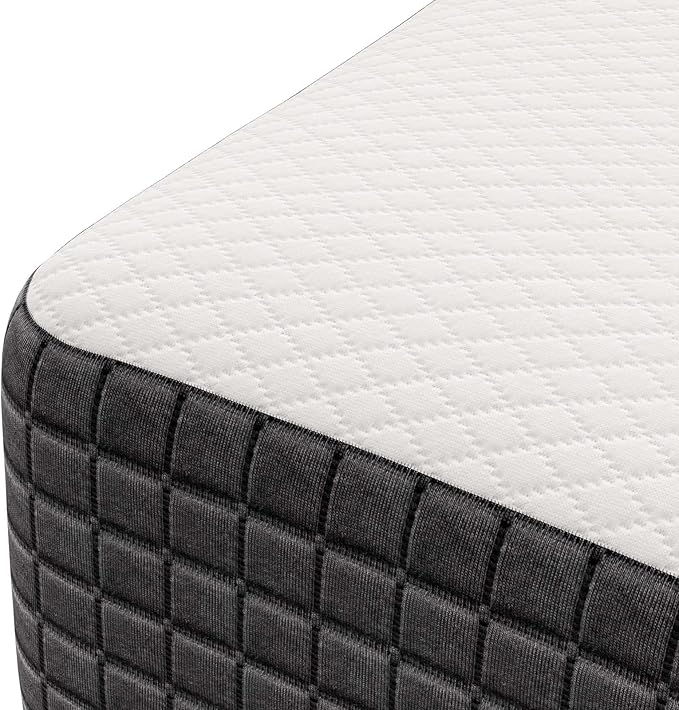 Modway Aveline 12” Gel Infused Memory Mattress with CertiPUR-US Certified Foam King Mattress