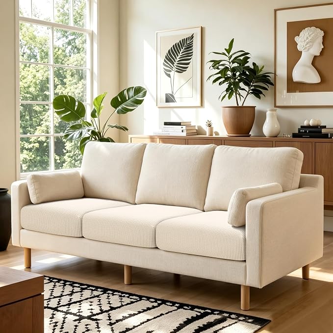 Fuloon Couch Cushion Slipcover, Super Stretch Individual Sofa Covers | 1 Pack - Image 6