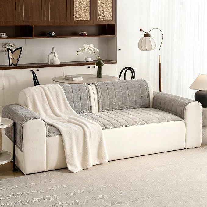 Couch Covers for Dogs Washable, 27.6"x70.9" Non Slip Couch Covers for Loveseat - Image 2