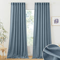RYB HOME Sheer Curtains 108 inches, Extra Long Floor to Ceiling Curtains | by RYBHOME