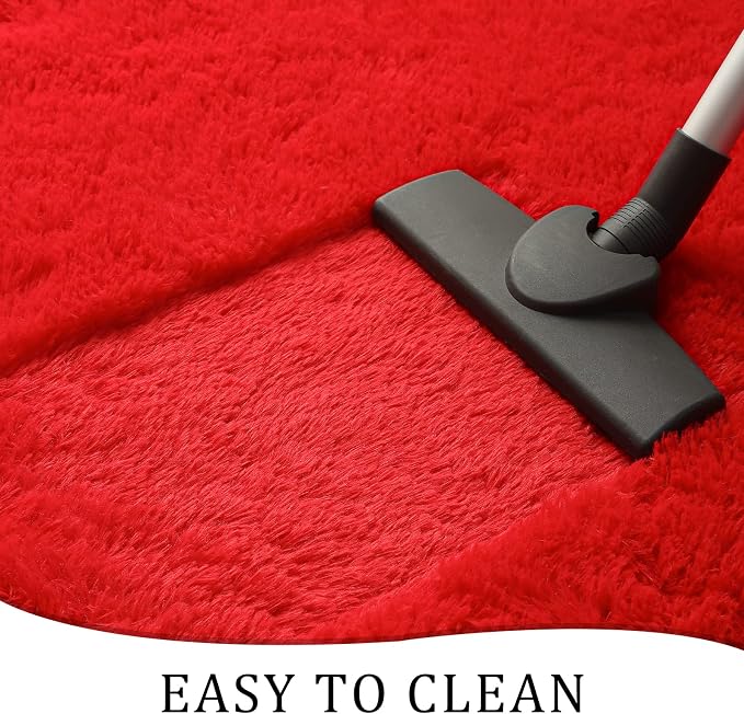 Chicrug Soft Area Rugs for Bedroom Living Room Plush Fluffy Rug 9x12 | Shag - Image 7