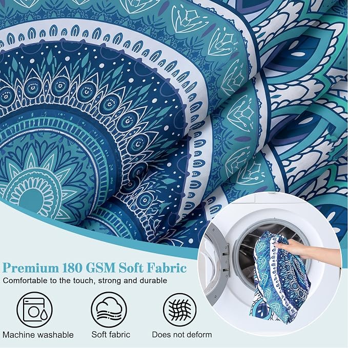 8Pcs Patio Cushion Covers Stretch Outdoor Furniture Protector Slipcovers | - Image 7