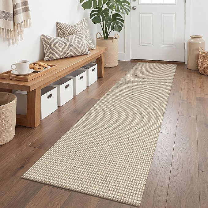 KOZYFLY Runners for Hallways 2x6 ft Washable Kitchen Runner Non Slip Rubber by KOZYFLY