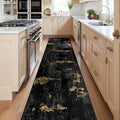 RELEANY Washable Runner 2'x8' Abstract Area Rug by RELEANY
