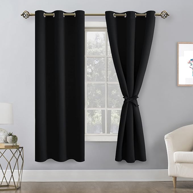 Blackout Curtains for Bedroom and Living Room, 42 x 72 Inch | Light Blocking - Image 8