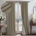 Pitalk Living Room Curtains 102 Inches Long by Pitalk