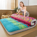 MAXYOYO Twin Futon Floor Mattress Shikibuton Sleeping Mats for Adults, Floor Futon with High-Density Foam, Portable Mattress for Living Room, Guest Room, Bohemian B