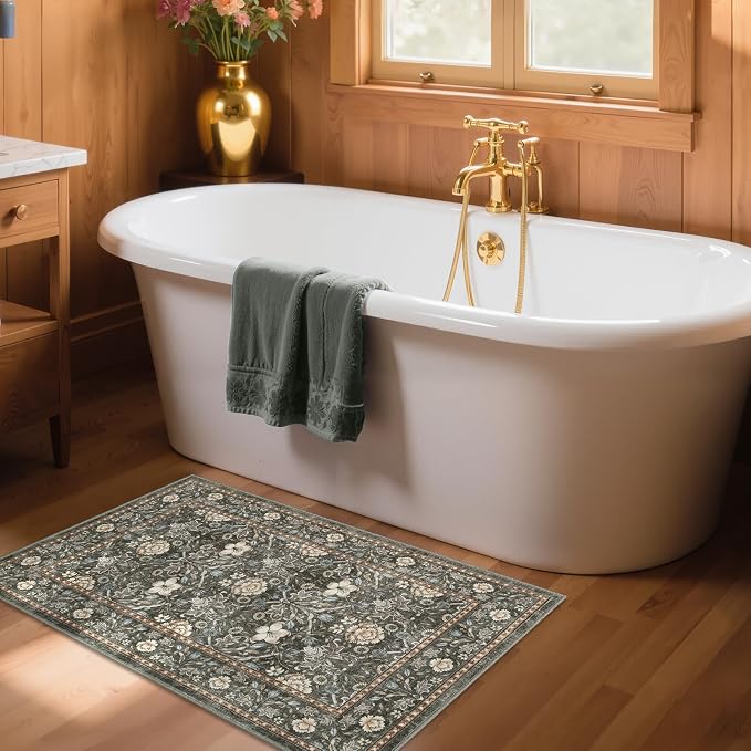 GarveeHome Small Entryway Rug, 2x3 Washable Front Door Rug Indoor Entrance - Image 3