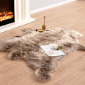 Carvapet 4x5 Faux Reindeer Hide Rug by Carvapet