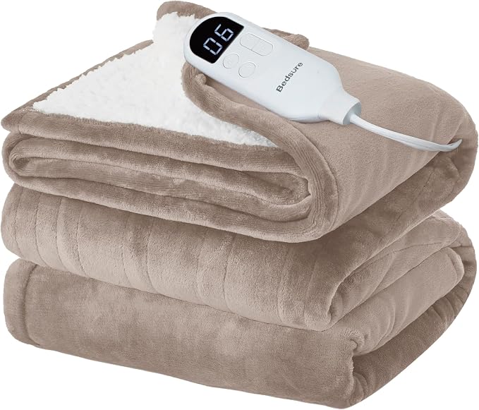 Bedsure Heated Blanket Full Size, Soft Electric Blanket by Unknown