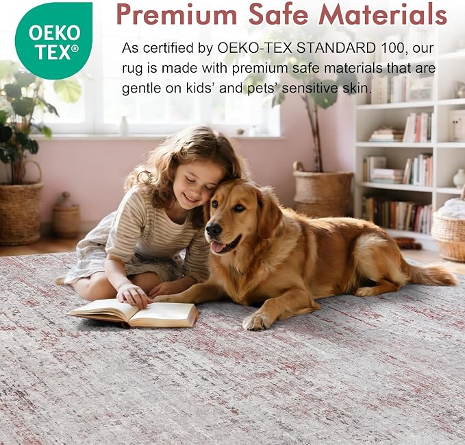 9x12 Ft Extra Large Washable Area Rugs - Image 5