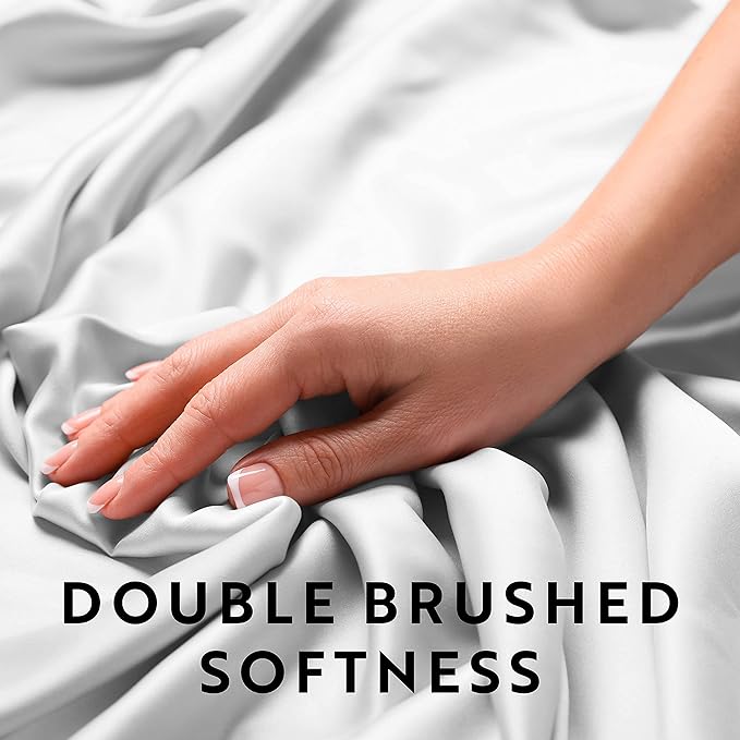 Linen Market Double-Brushed Microfiber Twin XL Sheet Set 3 Piece – Oeko-TEX Certified Ultra Soft & Wrinkle-Free - 16" Deep Pocket Sheets - Easy Care Twin XL Size - Blush