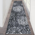 HEBE Hallway Runner Rug 2'x8', Washable Non Slip Kitchen Rug Runner | Soft Boho by HEBE