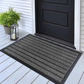 ubdyo Extra Durable Door Mat Outside Entrance | Dirt Trapping, Non-Slip Backing by UBDYO