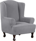 H.VERSAILTEX Wing Chair Slipcover Chair Covers by HVERSAILTEX