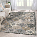 Lahome Moroccan Washable Living Room Rug, 5x8 Rugs by Lahome
