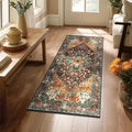 Yamaziot Washable Runner Rug, 2x4 Non-Slip Boho Vintage Hallway Kitchen Rug | by Yamaziot