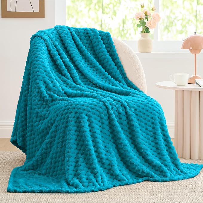 BEDELITE Jewel Blue Twin Blanket - Image 2