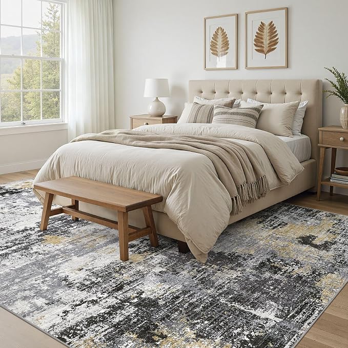 UERMEI 10x12 Area Rug for Living Room - Image 4
