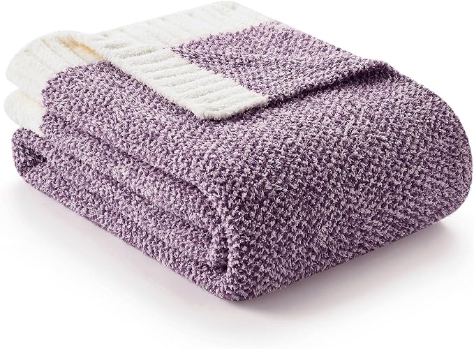 Snuggle Sac Buttery Purple Throw Blanket by SnuggleSac