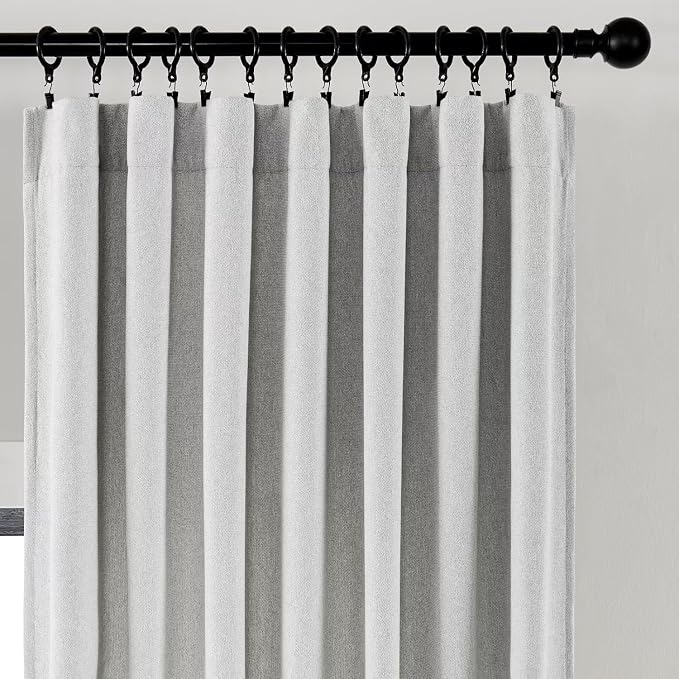 Joydeco Light Filtering Curtains 72 Inch Length - Image 4