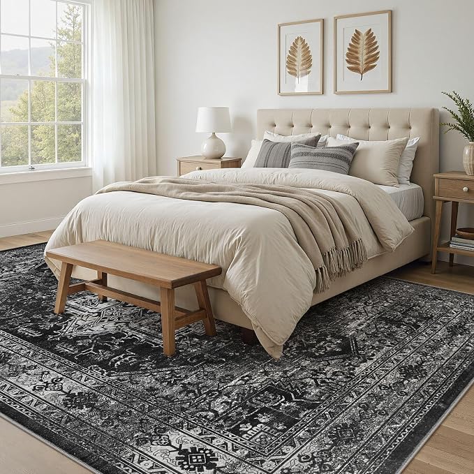 UERMEI 10x14 Area Rug Living Room Rugs - Image 4
