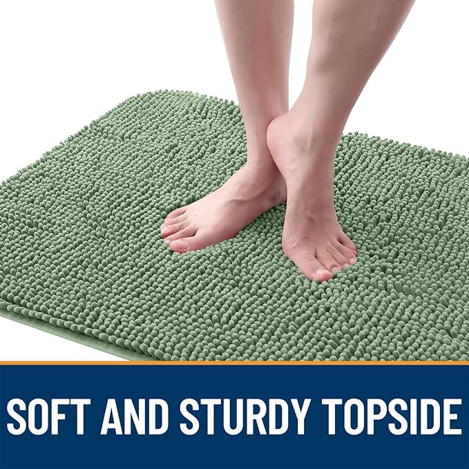 OLANLY Dog Door Mat for Muddy Paws 70x24, Super Absorbent Chenille Mud Mat | - Image 4