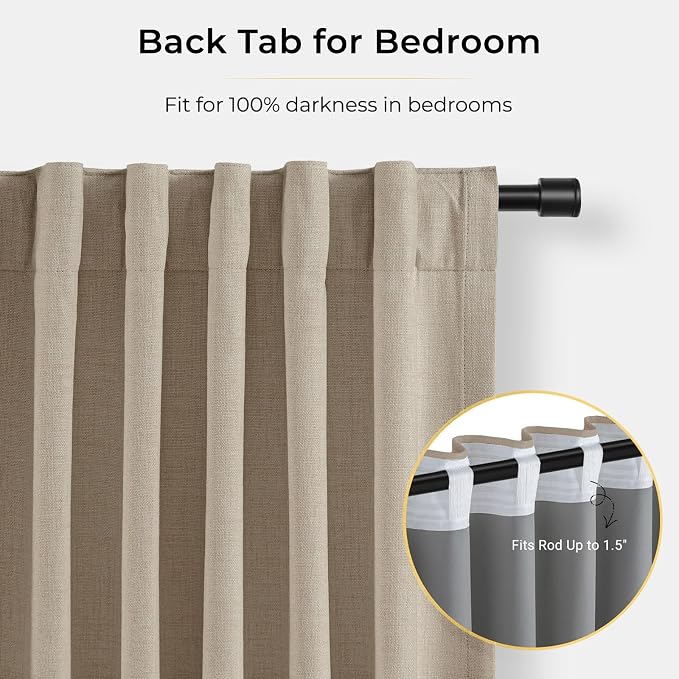 INOVADAY 100% Blackout Curtains - Image 6