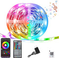 Led Lights for Bedroom 150FT, RGB Led Strip Lights Color Changing Indoor, Music Sync Led Light Strip with Remote & App Control, DIY Fancy Led Lights for Room Decor Ambient Lighting (2 * 75FT)