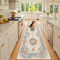 RELEANY Washable Area Rug, Runner 2'x10', Water Repellent, Pet Friendly by RELEANY