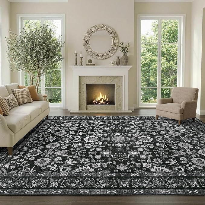 9x12 Ft Extra Large Area Rugs for Living Room, Soft Non-Slip Machine Washable - Image 2